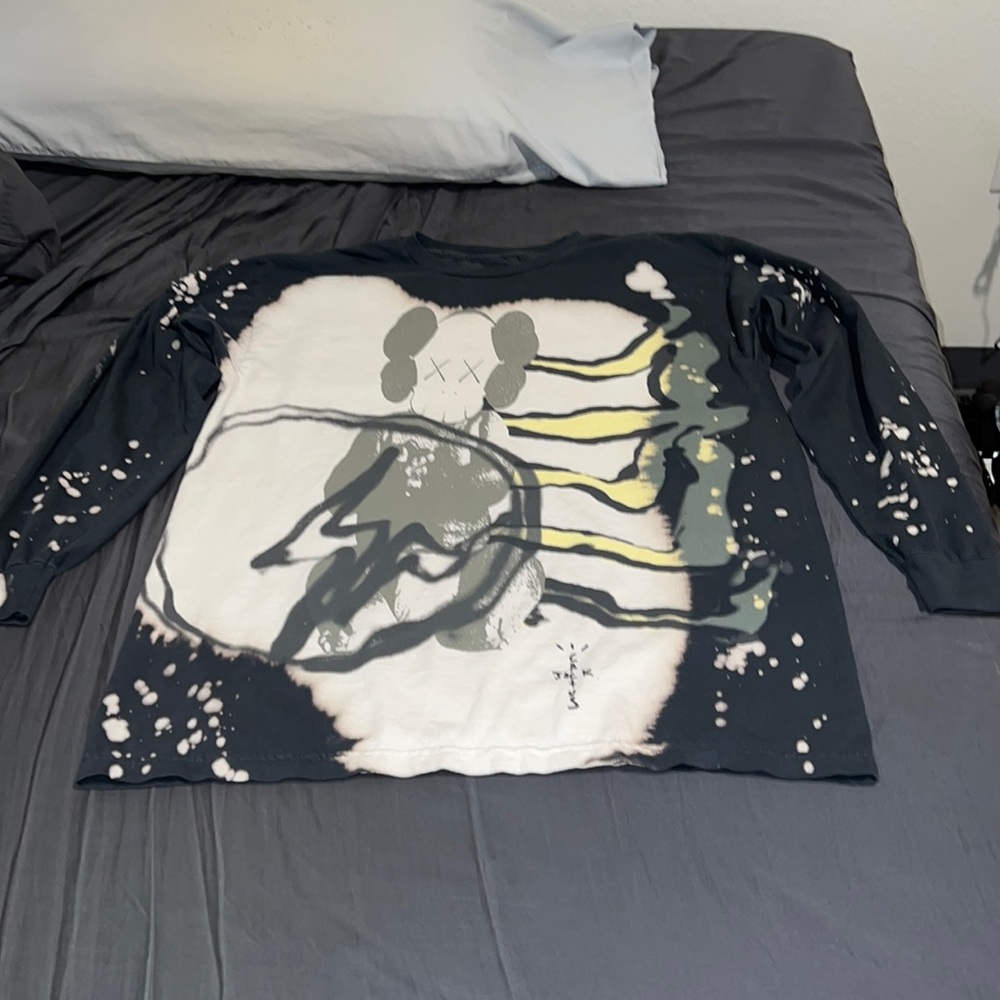 Cactus Jack X Fragment X Kaws long sleeve T-shirt.